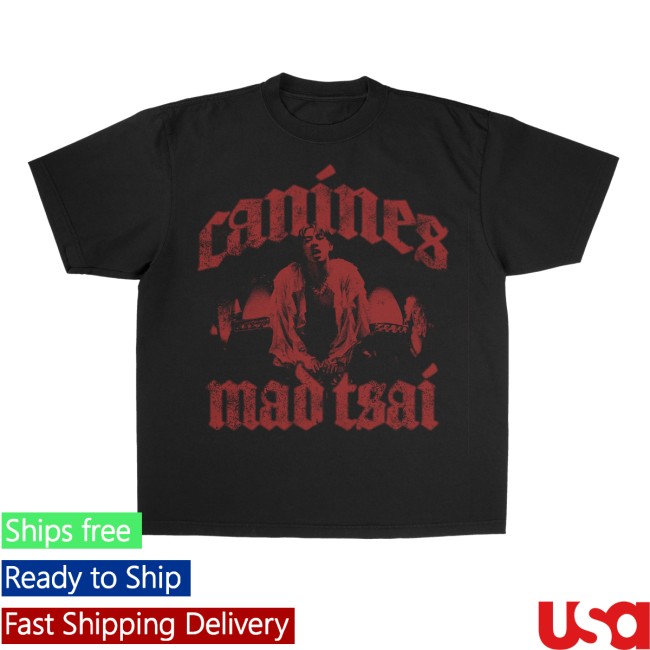 Mad Tsai Merch Store Canines Black Shirt 2 Mad Tsai Merch Store Canines Black Shirt