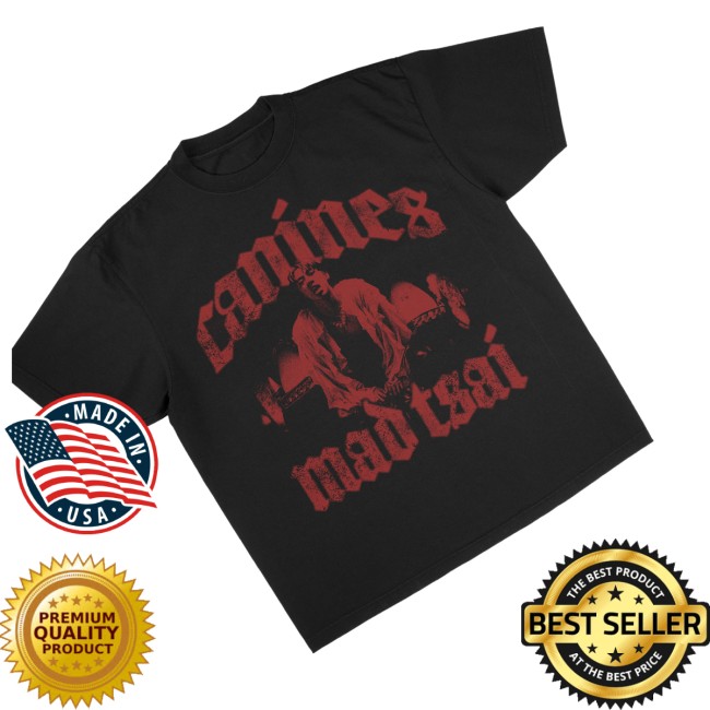 Mad Tsai Merch Store Canines Black Shirt 3 Mad Tsai Merch Store Canines Black Shirt