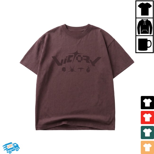 Madeon Merch Store Victory Vintage Mahogany Tee 2 Madeon Merch Store Victory Vintage Mahogany Tee