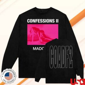 Madonna Merch Store Confessions Ii Neon Long Sleeve Tee