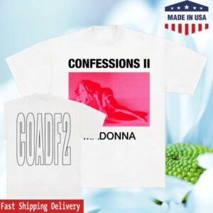 Madonna Merch Store Confessions Ii Neon Tee