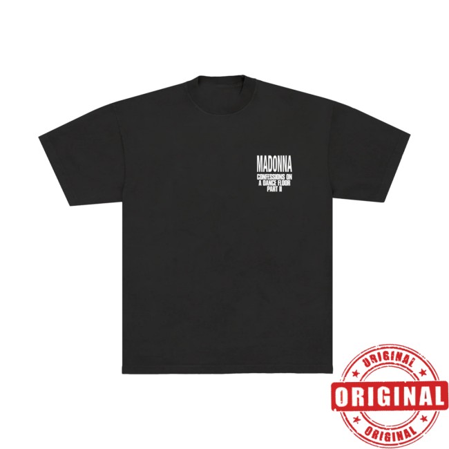 Madonna Store Merch Confessions II Album Shirt 4 Madonna Store Merch Confessions II Album Shirt