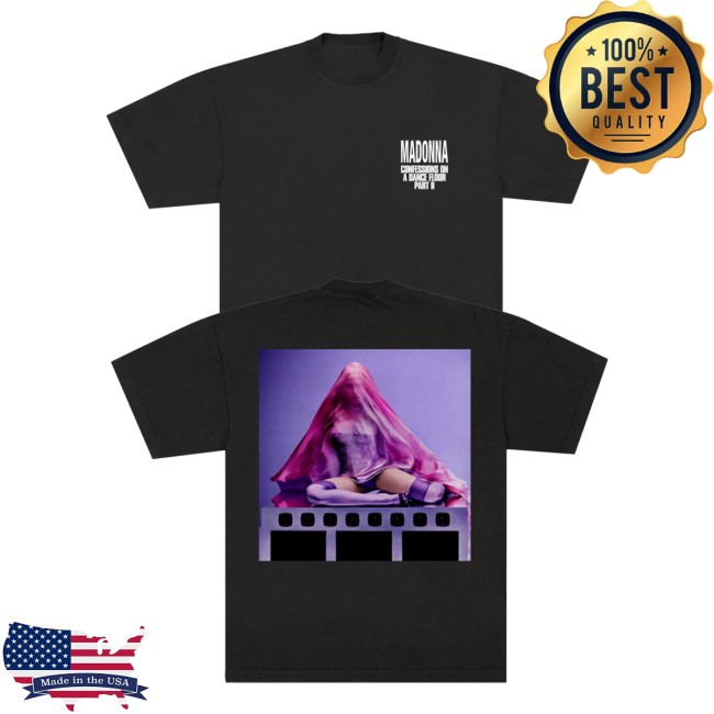 Madonna Store Merch Confessions II Album Shirt 5 Madonna Store Merch Confessions II Album Shirt