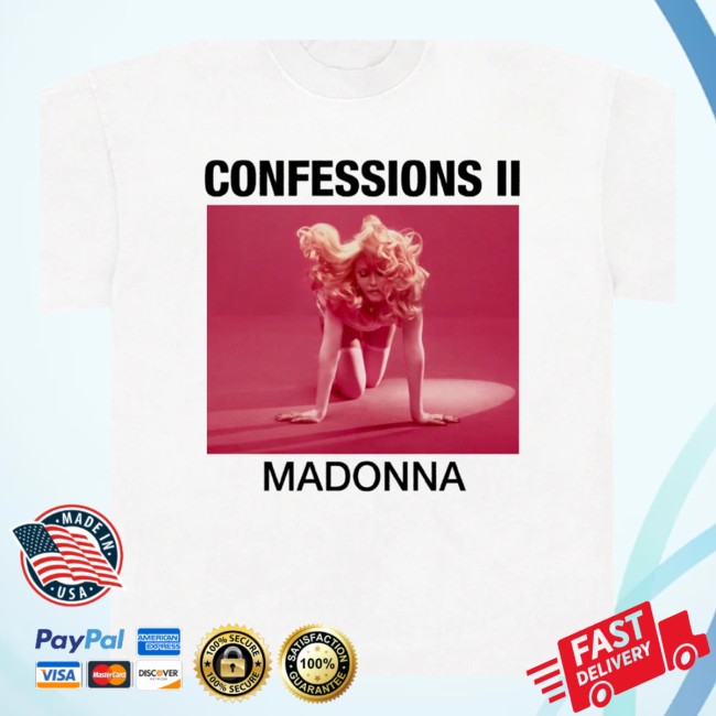 Madonna Store Merch Confessions II Pride Edition Shirt 3 Madonna Store Merch Confessions II Pride Edition Shirt