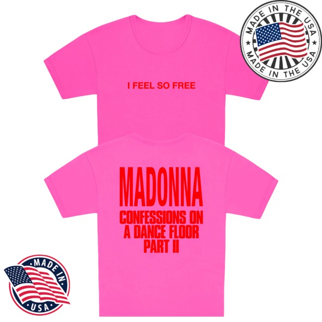 Madonna Store Merch I Feel So Free Baby Tee 5 Madonna Store Merch I Feel So Free Baby Tee