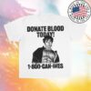 Madtsai Merch Store 1-800-Can-Ines White Tee
