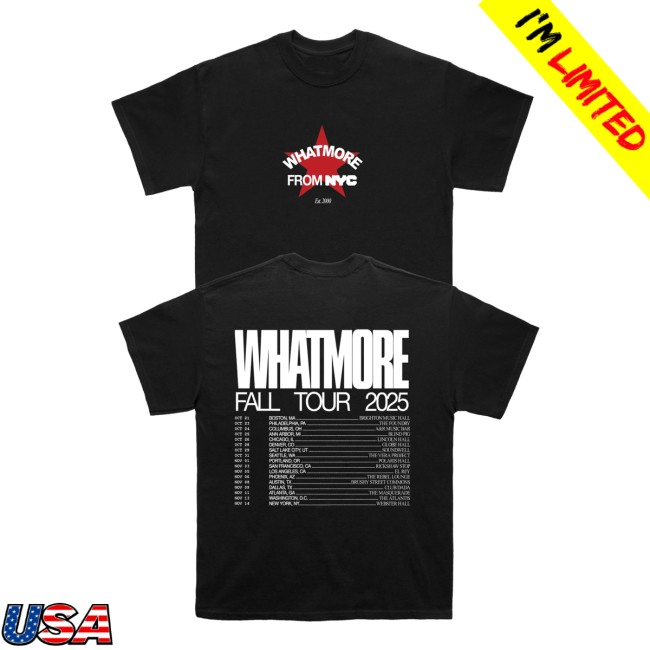 Mainfactor Merch Store Whatmore Tour Shirt 5 Mainfactor Merch Store Whatmore Tour Shirt
