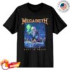 Megadeth Merch Store Rust In Peace Tracklist Tee