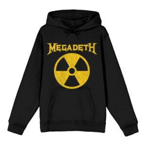 Megadeth Merch Store Nuclear Symbol Hoodie