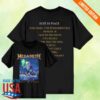 Megadeth Merch Store Rust In Peace Tracklist Tee