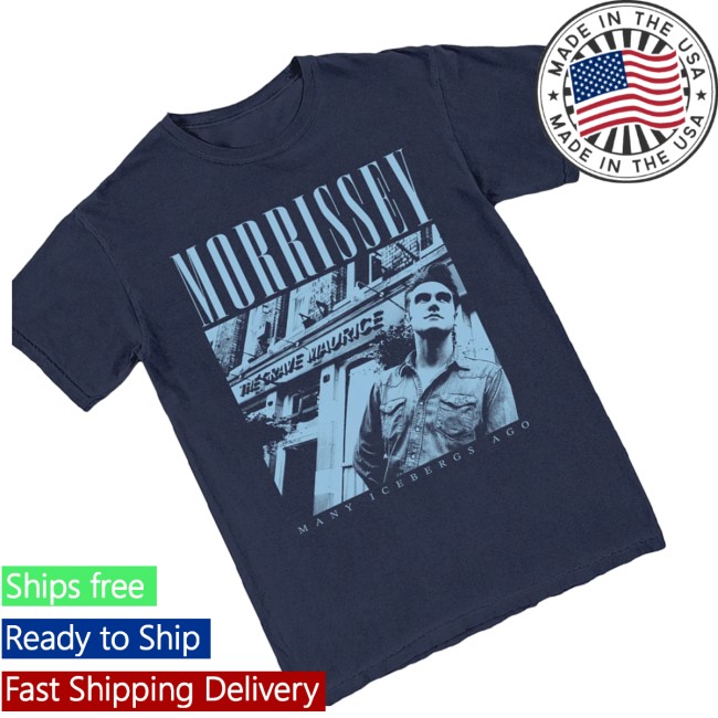 Morrissey Merch Store Many Icebergs Tee 3 Morrissey Merch Store Many Icebergs Tee