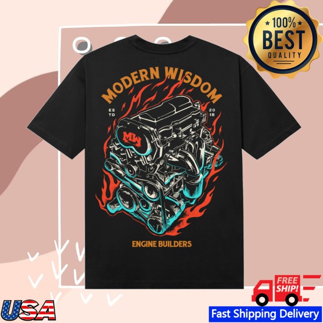 Mostly Wise Merch Store Mw Engine Black Shirt 3 Mostly Wise Merch Store Mw Engine Black Shirt