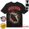 Mostly Wise Store Merch Mw Bursting Heart Black Tee