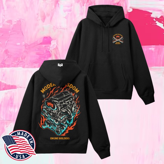 Mostly Wise Store Merch Mw Engine Black Hoodie 5 Mostly Wise Store Merch Mw Engine Black Hoodie