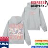 Mostly Wise Store Merch Mw Flowers Heather Grey Hoodie