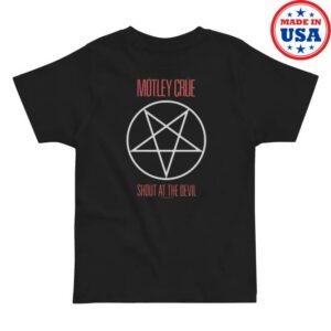 Motley Crue Merch Store Shout At The Devil Toddler Tee