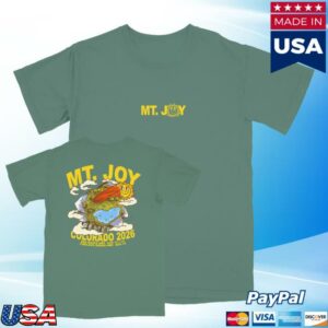 Mtjoy Band Merch Store Red Rocks 2026 Tee