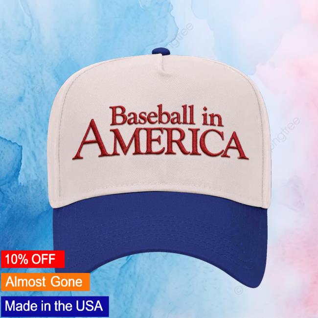 Nightly Merch Store Embroidered Baseball In America Hat 2 Nightly Merch Store Embroidered Baseball In America Hat