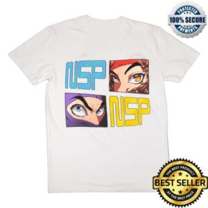 Ninja Sex Party Merch Store Shop Eyes Tee White