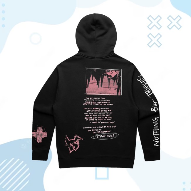 Nothing But Thieves Merch Store Stray Dogs Zip Hoodie Nothing But Thieves Merch Store Stray Dogs Zip Hoodie