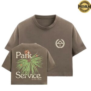 Of The Trees Merch Store Park Service Crop Tee