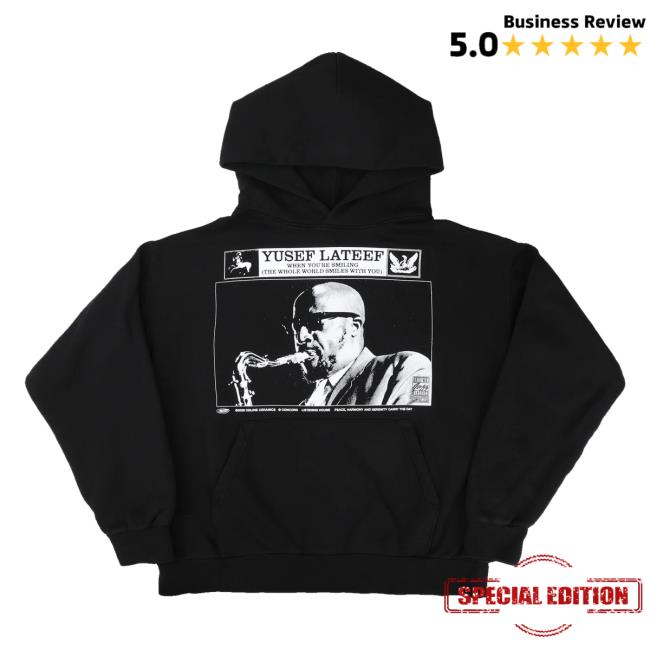 Online Ceramics Merch Yusef Lateef When You're Smiling Shirt 2 Online Ceramics Merch Yusef Lateef When You're Smiling Shirt