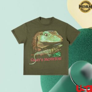 Online Ceramics Merch Store Gray's Monitor Moss Shirt
