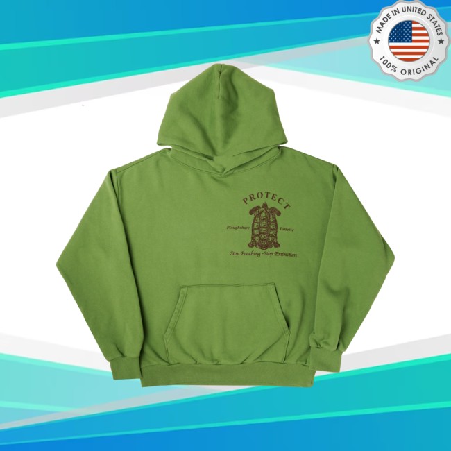 Online Ceramics Merch Store Protect The Ploughshare Tortoise Green Hoodie 3 Online Ceramics Merch Store Protect The Ploughshare Tortoise Green Hoodie