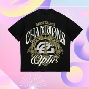 Optic Merch Store 2026 Ewc Champions Shirt