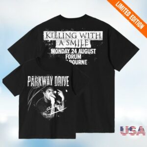 Parkway Drive Rock Merch Store Melbourne Kwas, Aug 24 T-Shirt