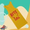 Pet Merch Store Bite Me Yellow Tank 1 Pet Merch Store Bite Me Yellow Tank