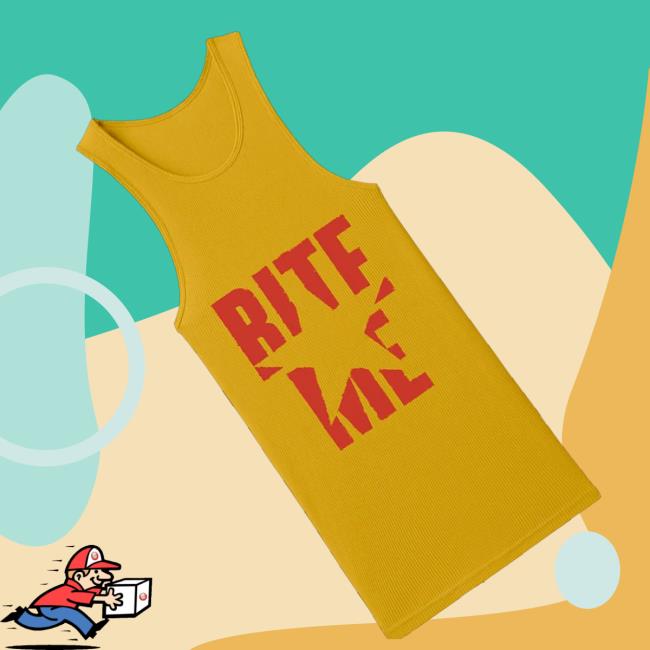 Pet Merch Store Bite Me Yellow Tank 3 Pet Merch Store Bite Me Yellow Tank