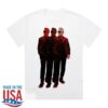 Queen Online Merch Store Taylored Triptych Layered White T-Shirt