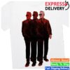 Queen Online Merch Store Taylored Triptych Layered White T-Shirt