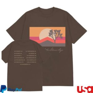 Queens Of The Stone Age Merch Shop Store Desert Sun 2026 Tour Tee