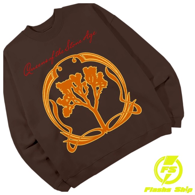 Queens Of The Stone Age Store Merch Joshua Tree Crewneck Sweatshirt 3 Queens Of The Stone Age Store Merch Joshua Tree Crewneck Sweatshirt