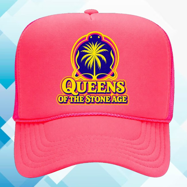 Queens Of The Stone Age Store Merch Palm Tree Hat 2 Queens Of The Stone Age Store Merch Palm Tree Hat