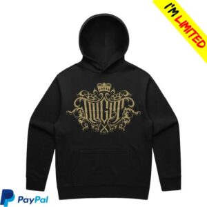 Redrat Store Merch Shop Illicit Cadillac Metallic Gold Relaxed Hoodie