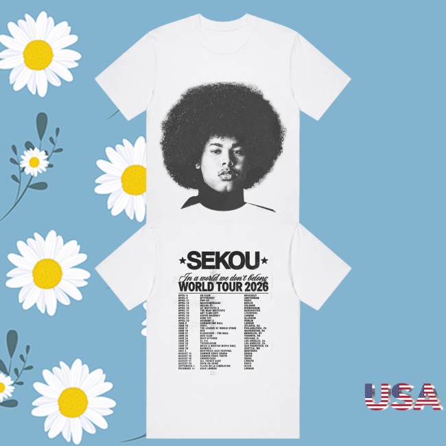 Republic Records Merch Store Sekou Exclusive World Tour Shirt 5 Republic Records Merch Store Sekou Exclusive World Tour Shirt