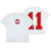 Robbie Williams Merch Store Britpop White Robbie Logo 2026 Tour T-Shirt 4 Robbie Williams Merch Store Britpop White Robbie Logo 2026 Tour T-Shirt