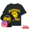 Robbie Williams Merch Store Desperate House Vibes Black T-Shirt 6 Robbie Williams Merch Store Desperate House Vibes Black T-Shirt