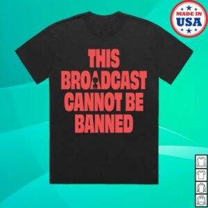 Roc Nation Merch Store Rapsody Broadcast Cannot Be Banned Shirt
