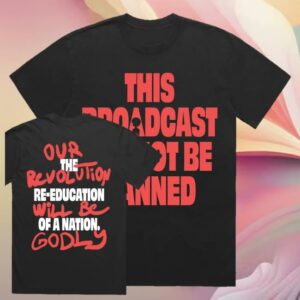 Rocnation Merch Store Shop Rapsody Broadcast Cannot Be Banned Tee