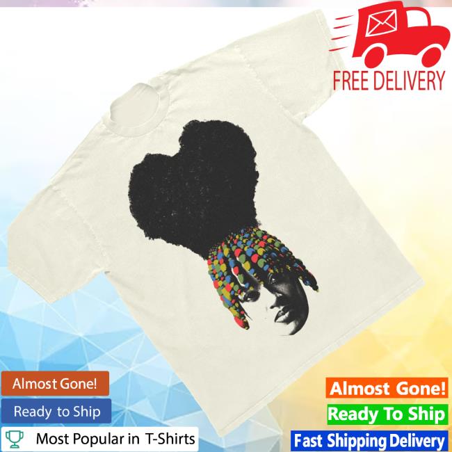 Rocnation Merch Store Rapsody Heart Shaped Afro Tee 4 Rocnation Merch Store Rapsody Heart Shaped Afro Tee