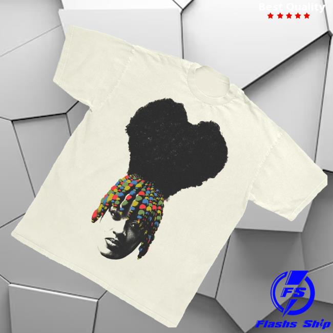 Rocnation Merch Store Rapsody Heart Shaped Afro Tee 5 Rocnation Merch Store Rapsody Heart Shaped Afro Tee