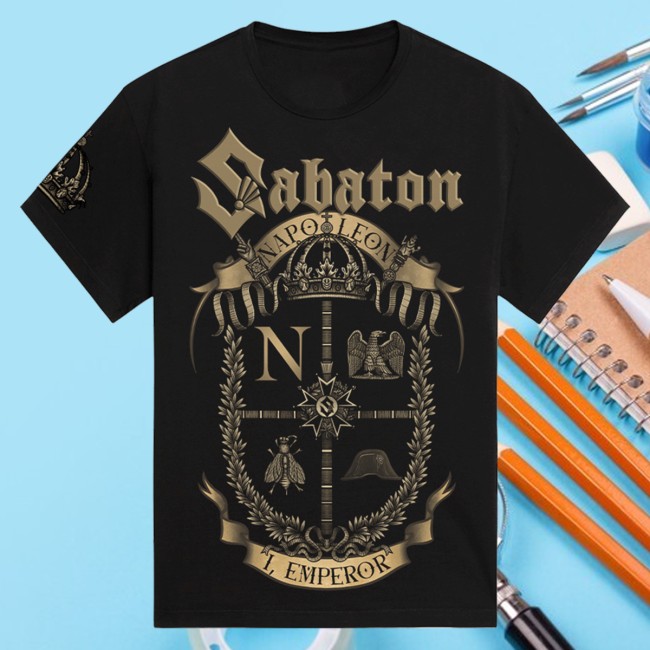 Sabaton Merch Store I, Emperor Shirt 3 Sabaton Merch Store I, Emperor Shirt