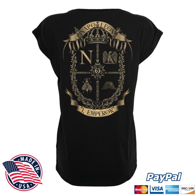 Sabaton Merch Store I, Emperor T-Shirt Women 3 Sabaton Merch Store I, Emperor T-Shirt Women