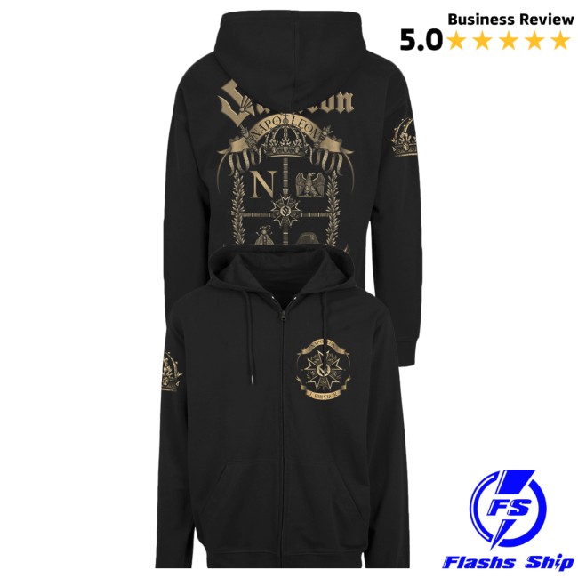 Sabaton Merch Store I, Emperor Zip Hoodie 4 Sabaton Merch Store I, Emperor Zip Hoodie