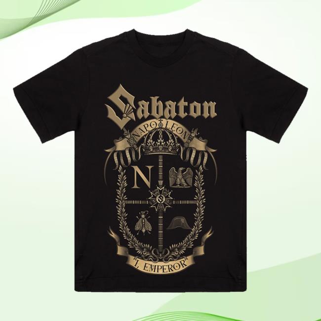 Sabaton Merch Store I Emperor T-Shirt 2 Sabaton Merch Store I Emperor T-Shirt