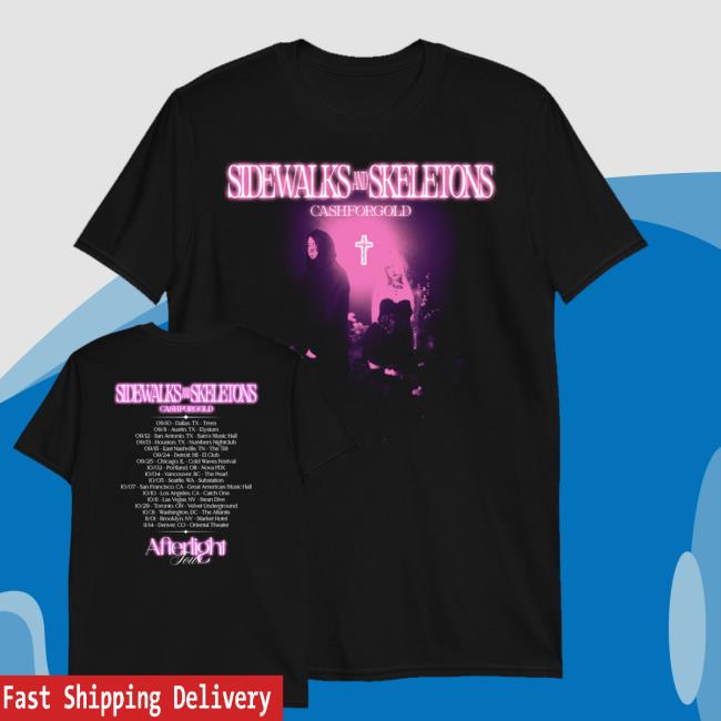 Sidewalks And Skeletons Merch Store Afterlight T-Shirt 4 Sidewalks And Skeletons Merch Store Afterlight' T-Shirt
